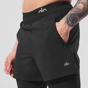 Alo Men's 5 Inch Revival 2-In-1 Shorts